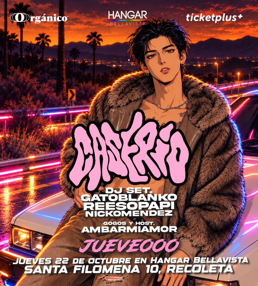 JUEVEOO 💋 en Caserío Fiesta éste Jueves 22 de Octubre en Hangar Bellavista