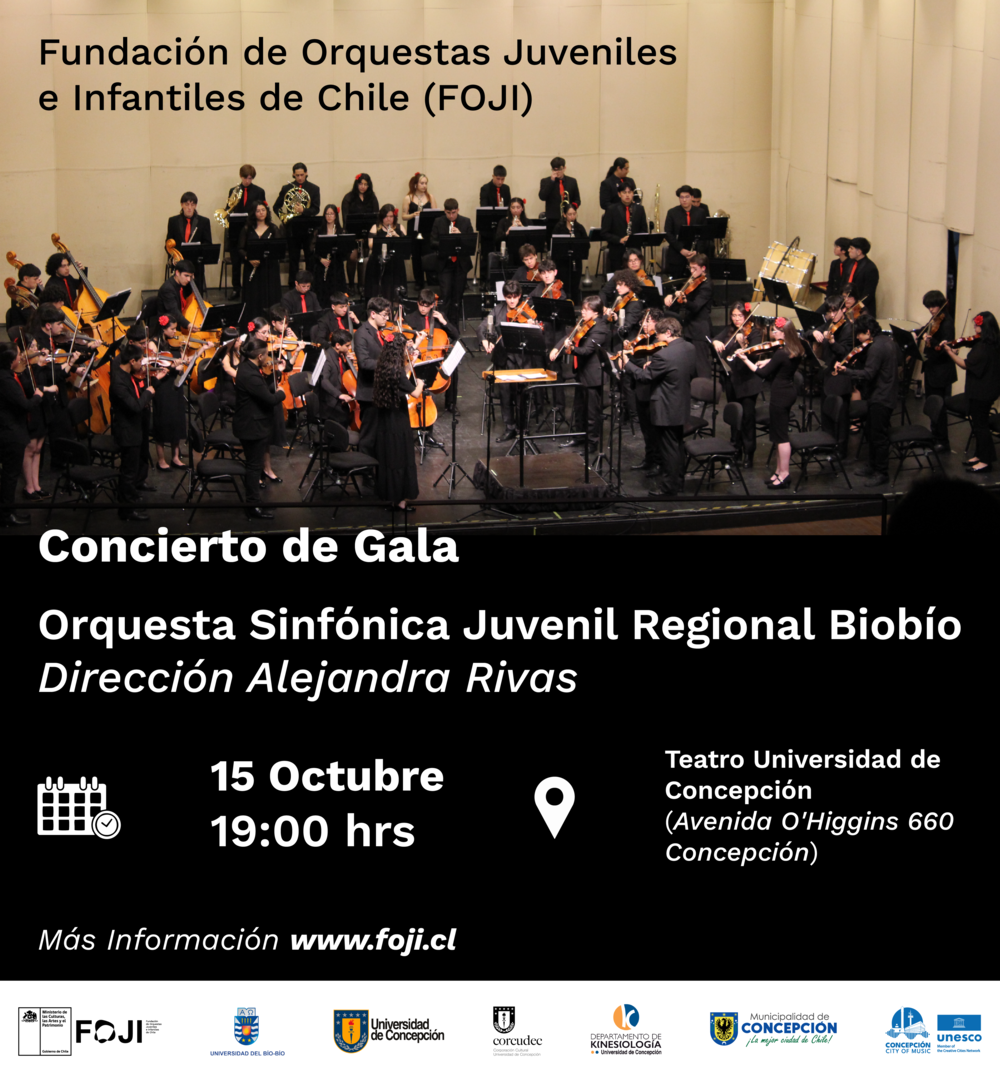 Concierto de Gala - Orquesta Sinfónica Juvenil Regional Biobío