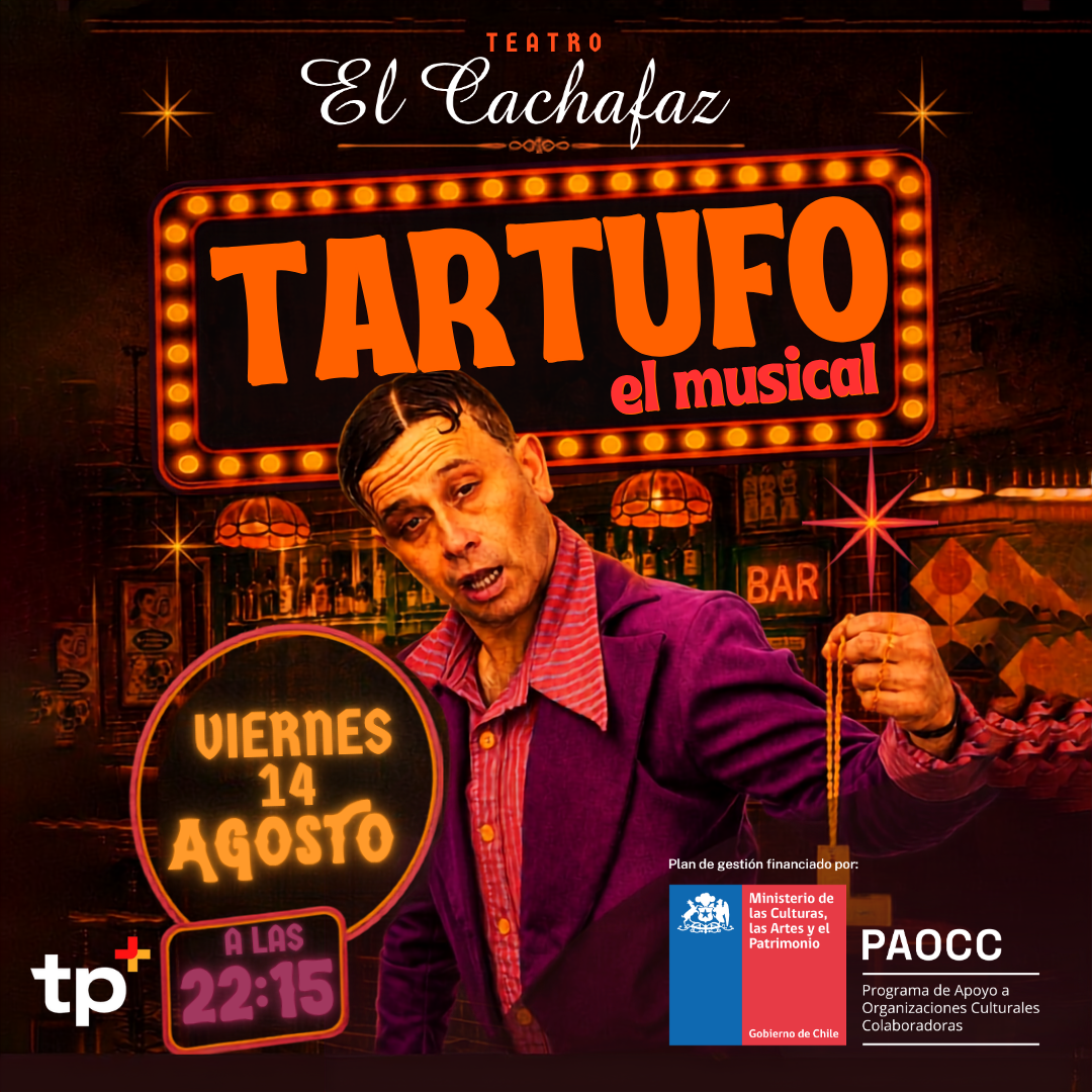 Ciclo de teatro-Tartufo-Viernes 14 Agosto 22:15 hrs