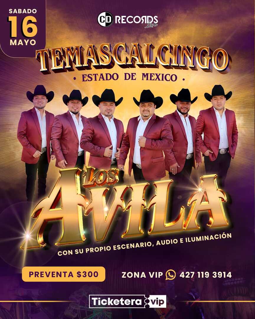 Los Avila Con Su Propio Ecenario, Iluminacion y Audio