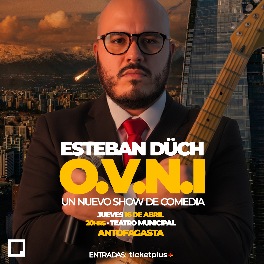 Esteban Düch en Teatro Municipal de Antofagasta