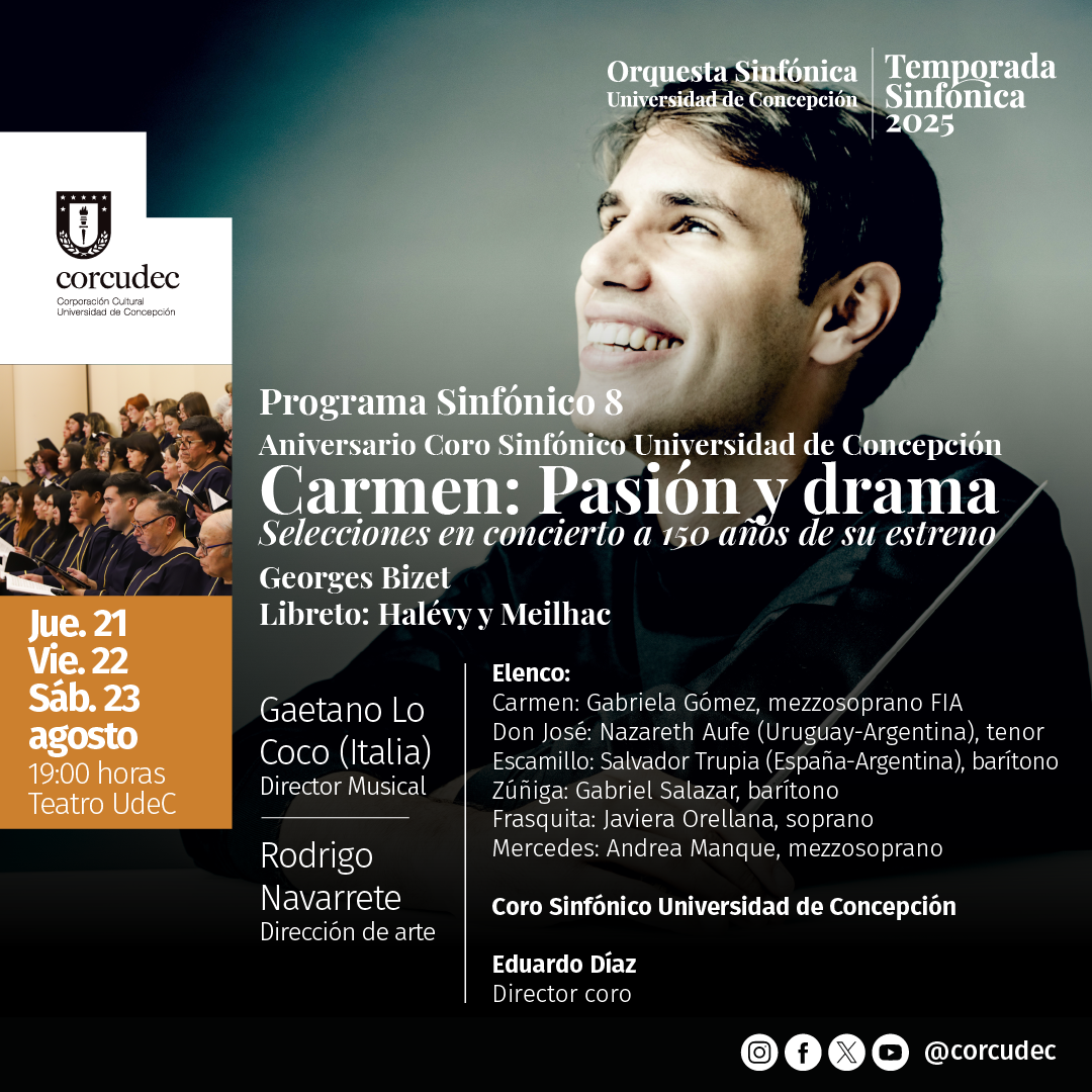 Sinfónico 8 - Pasión y drama (Aniversario Coro UdeC)