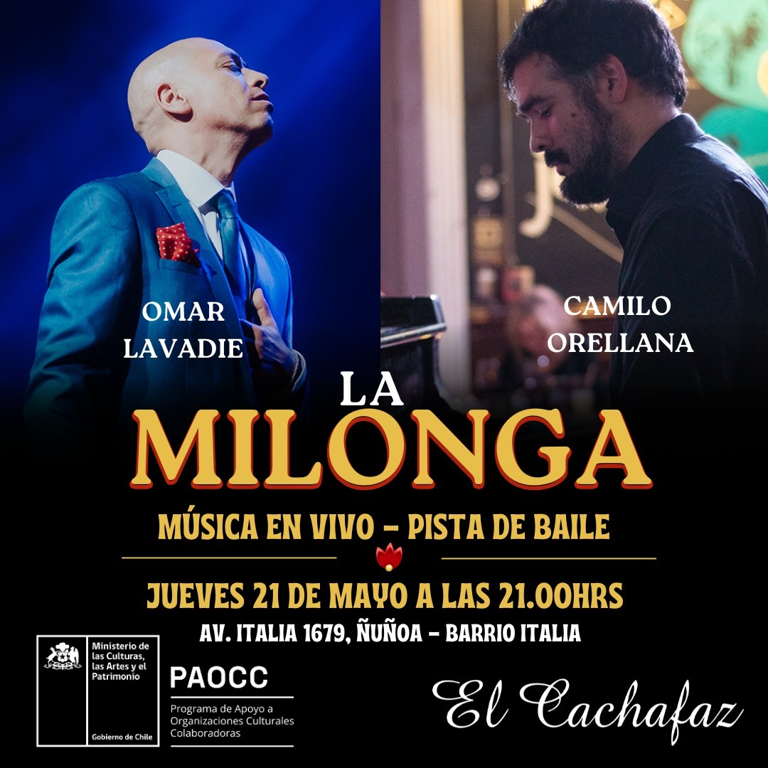 Milonga Jueves 21 Mayo 21hrs 