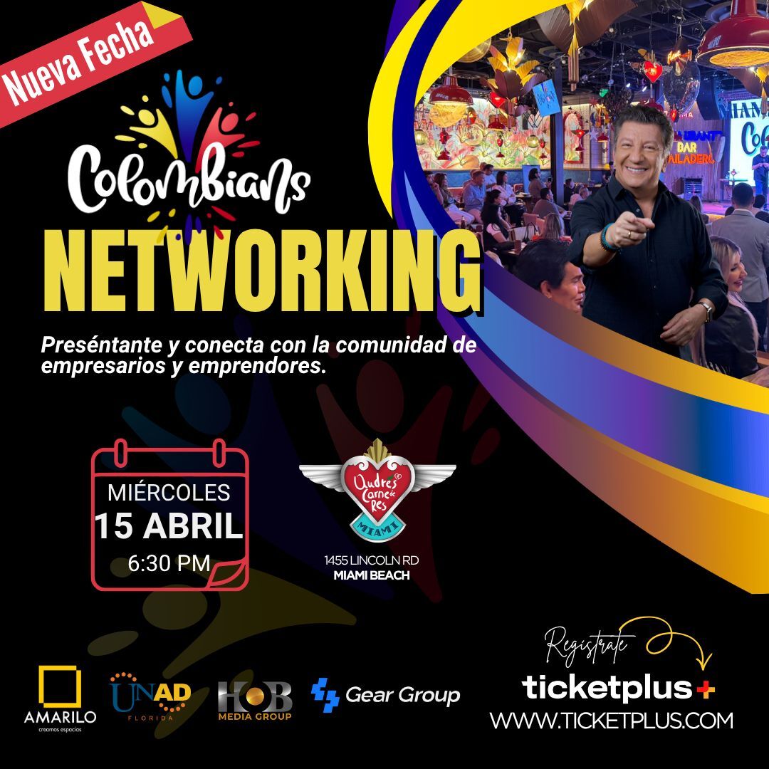 COLOMBIANS NETWORKING MIAMI BEACH