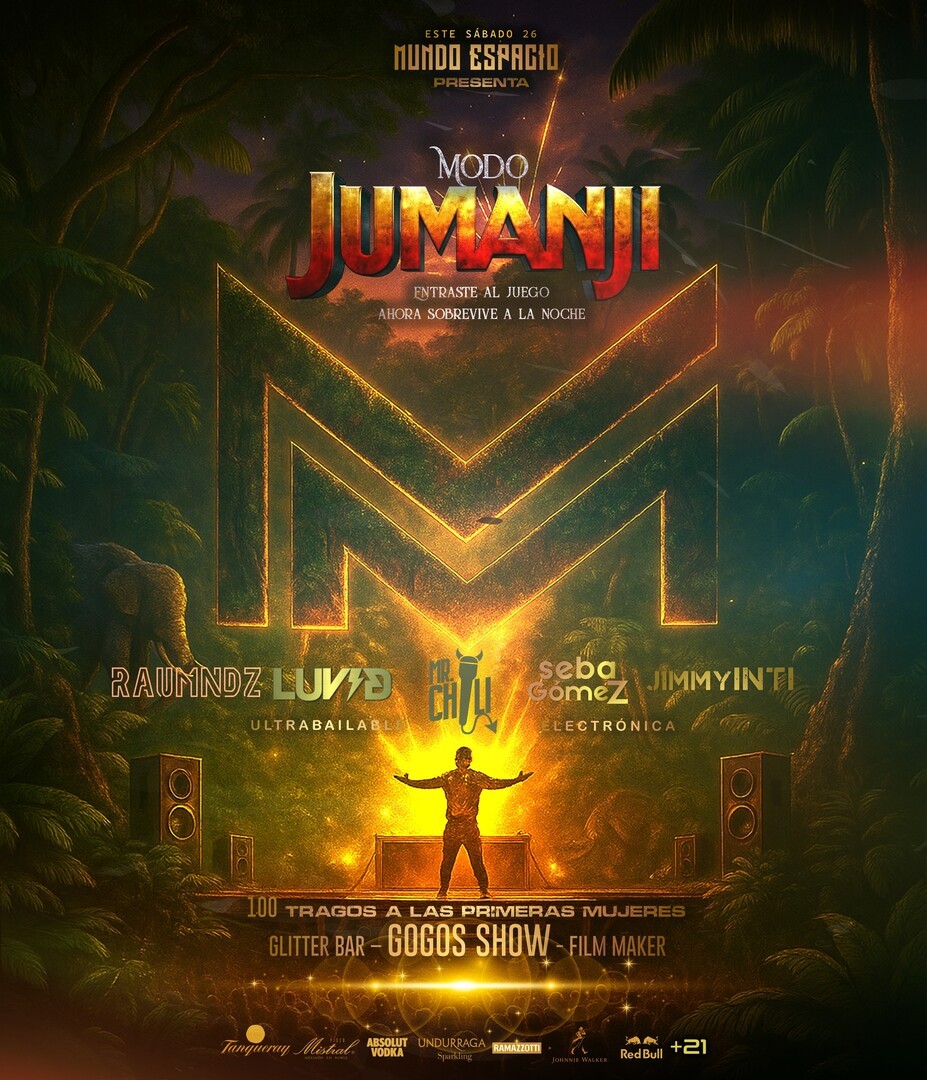 MUNDO ESPACIO presenta MODO JUMANJI
