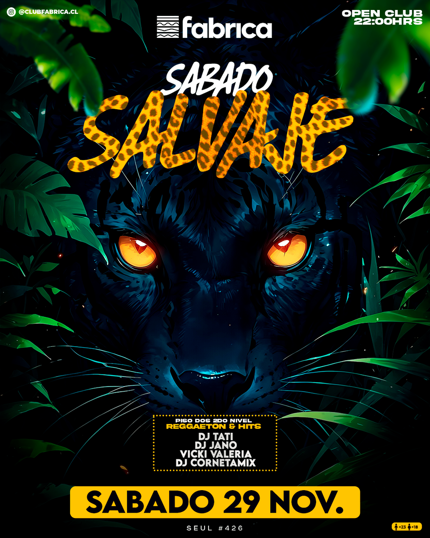 Club Fabrica Presenta @ Sábado 29 Noviembre