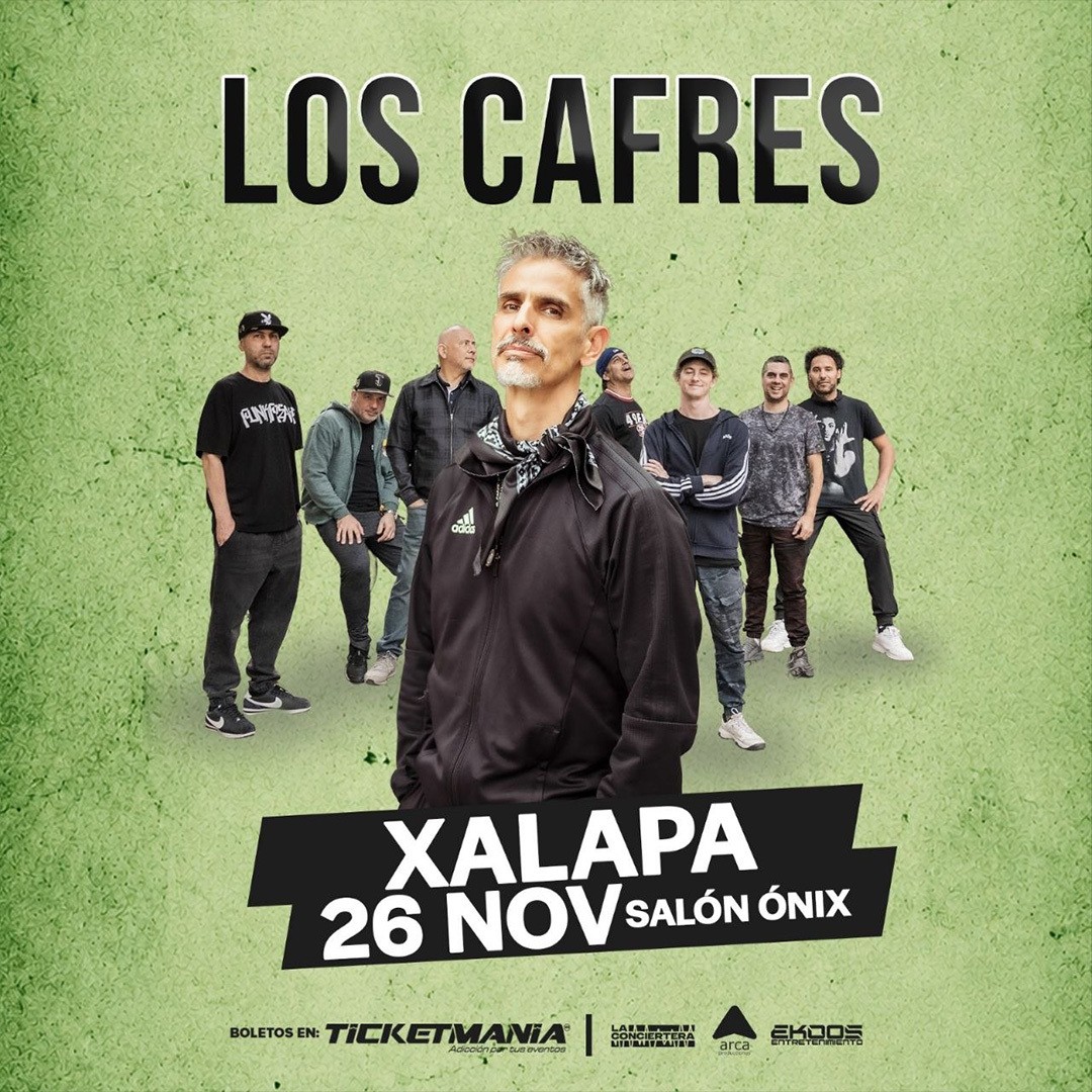Los Cafres en Xalapa