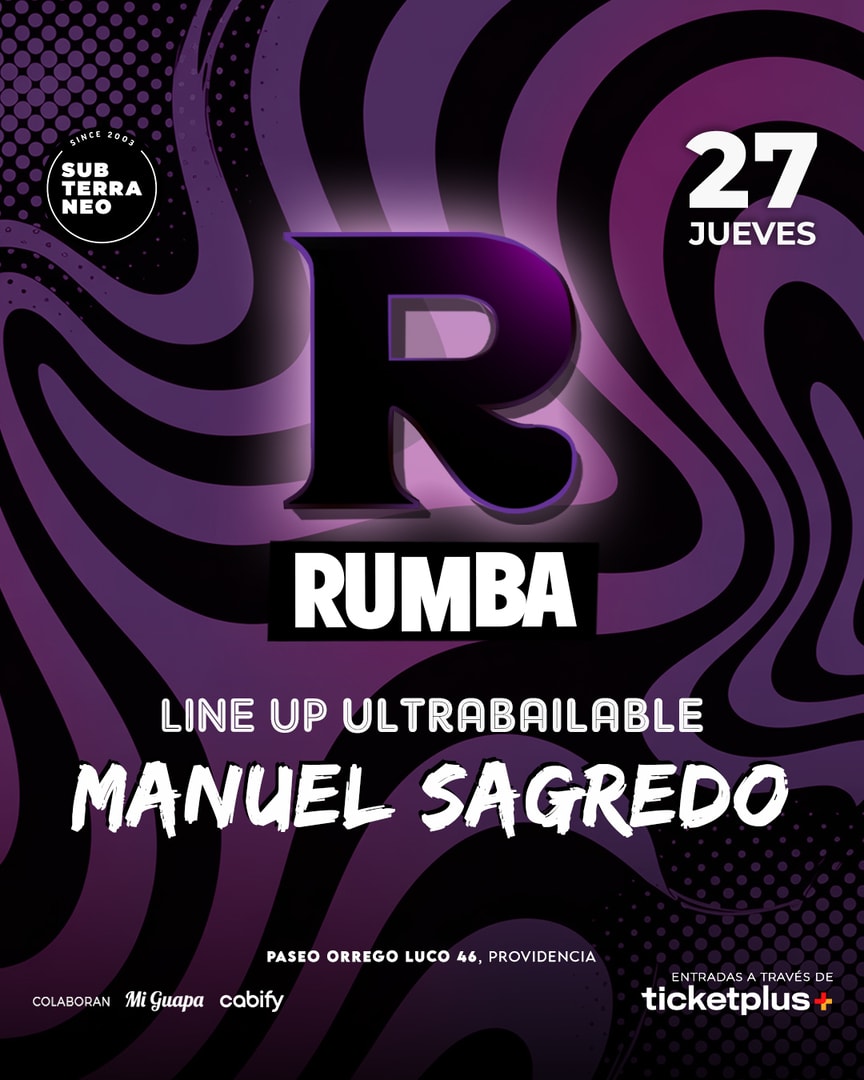 RUMBA Full Ultrabailable ★ JUEVES 27 NOVIEMBRE ★ Club Subterráneo (+21M & +23H)