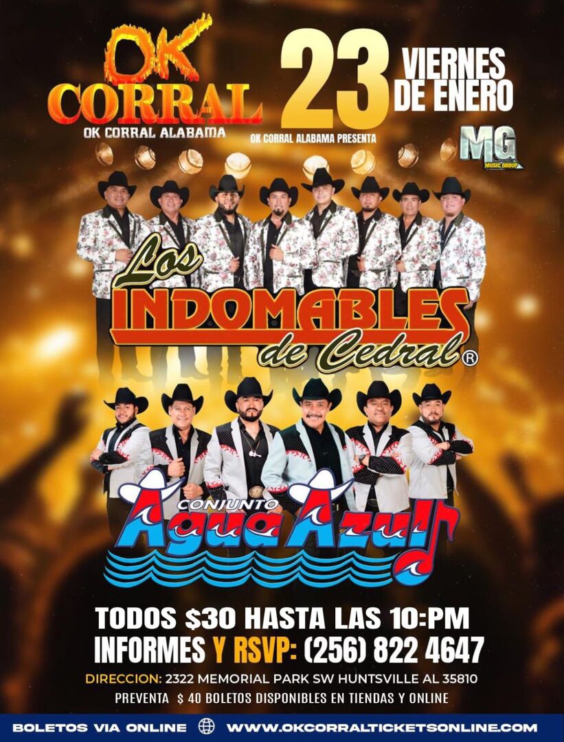 Los Indomables del Cedral-Conjunto Agua Azul