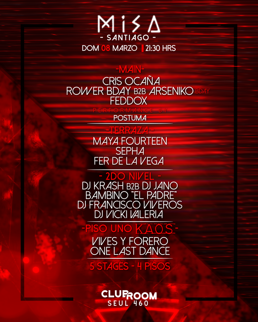 Misa Santiago @Domingo 08 Marzo 