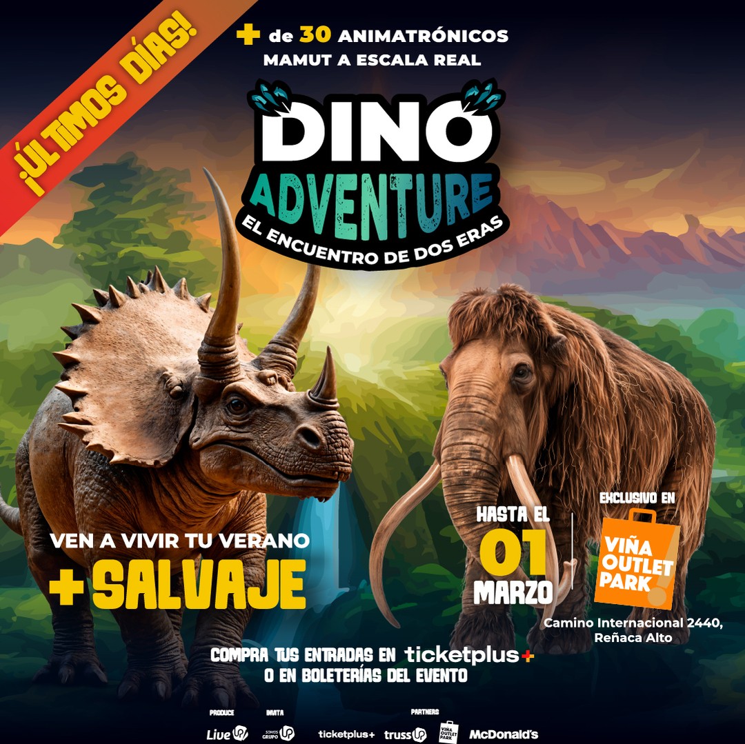Dino Adventure Viña Del Mar 2026