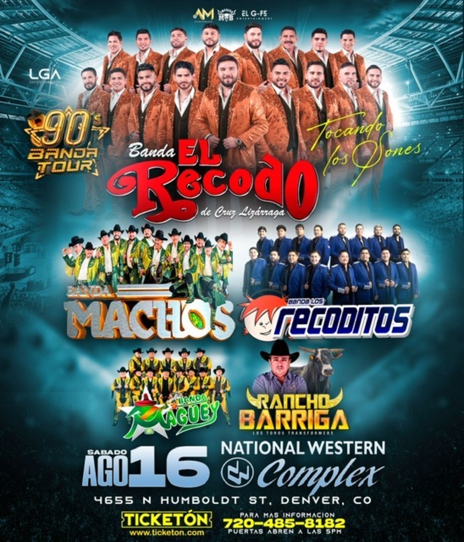 Banda El Recodo - Banda Machos - Banda Los Recoditos - Banda Maguey - Rancho Barriga - Complex 