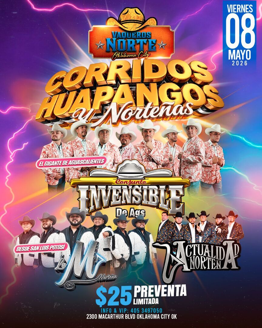 Norteño Fest - Conjunto Invensible - La M Norteña - La Actualidad Norteña