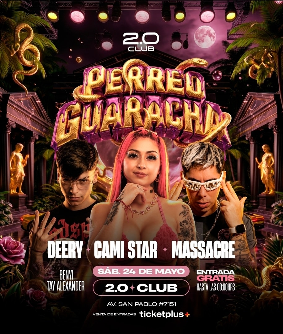 PERREO GUARACHA - CAMISTAR FT MASSACRE - 23 DE MAYO- 2.0