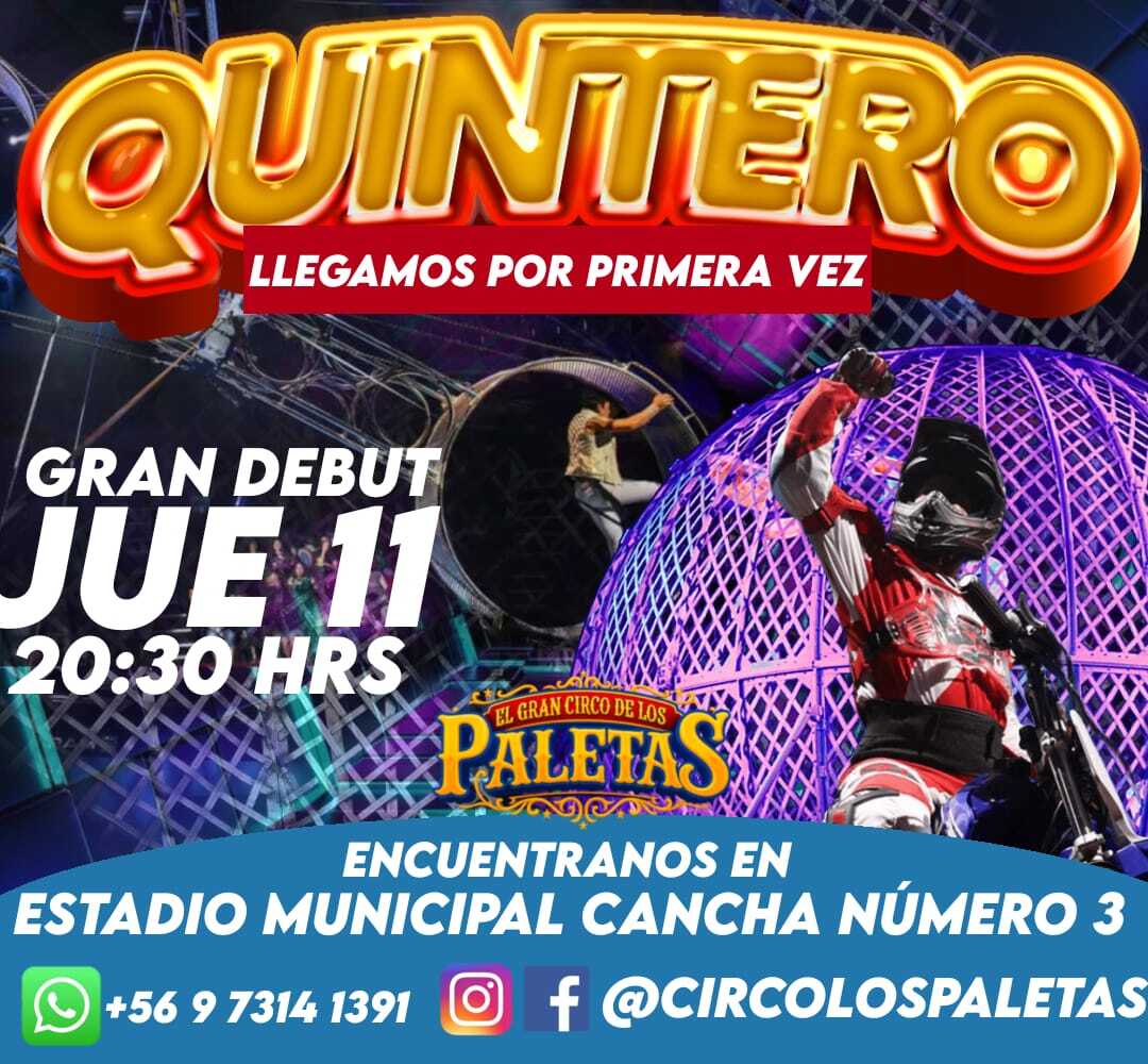 Circo Los Paletas - Quintero 2025