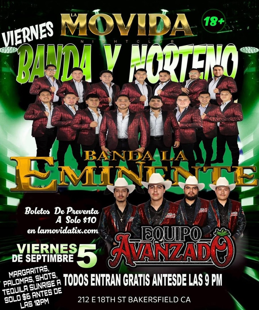 Banda La Eminente-Grupo Avanzado-Banda Vs Norteno