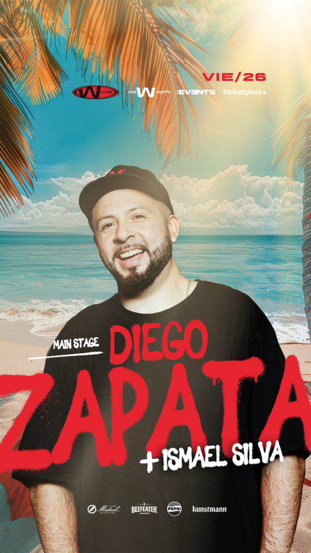  Viernes 26 Diciembre / DJ DIEGO ZAPATA / Open Club - 2 Pistas de Baile 🪩 Club W