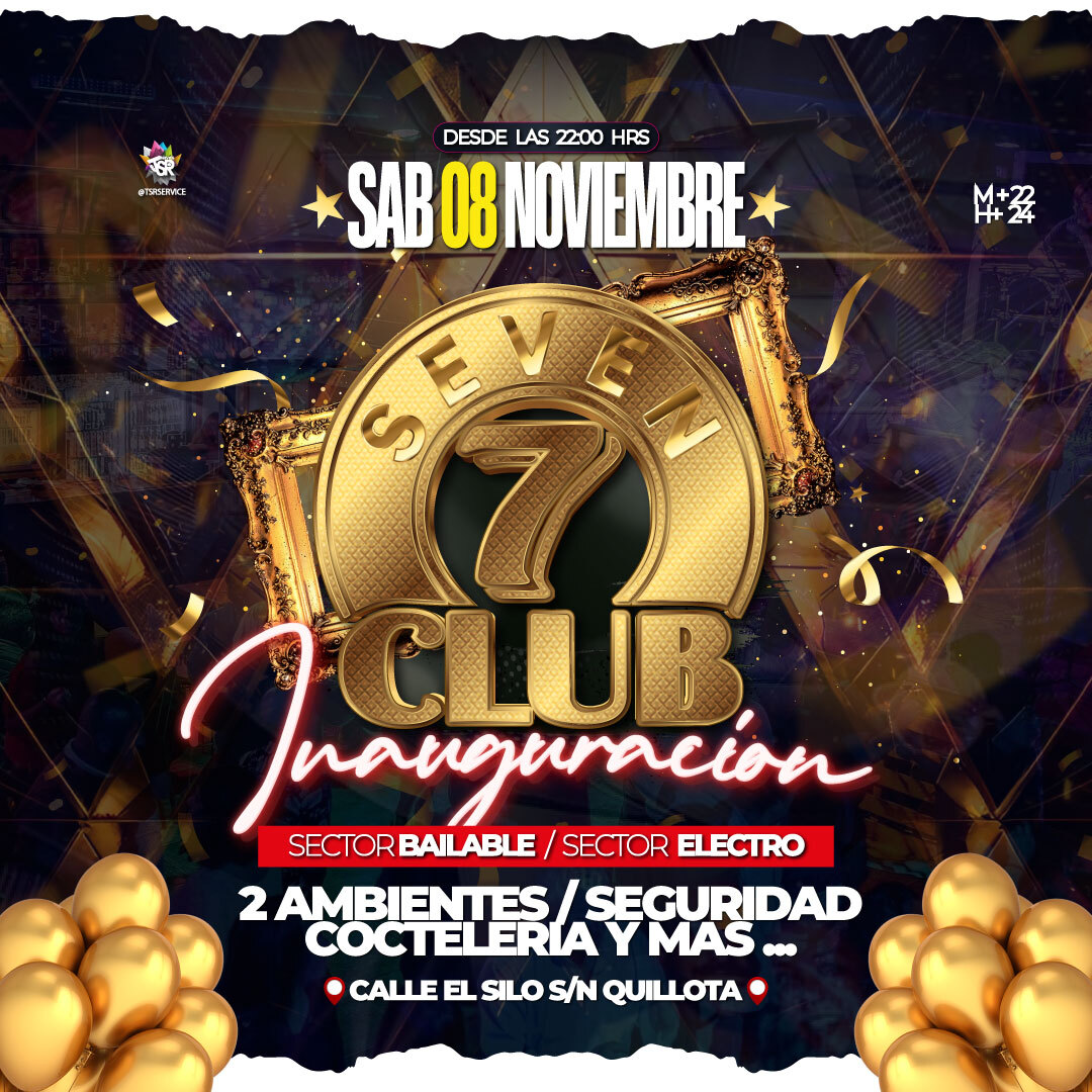Inauguración Seven Club
