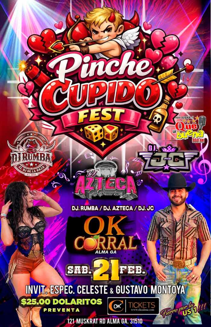 Pinche Cupido Fest-Dj Rumba-Dj Azteca-Dj JC