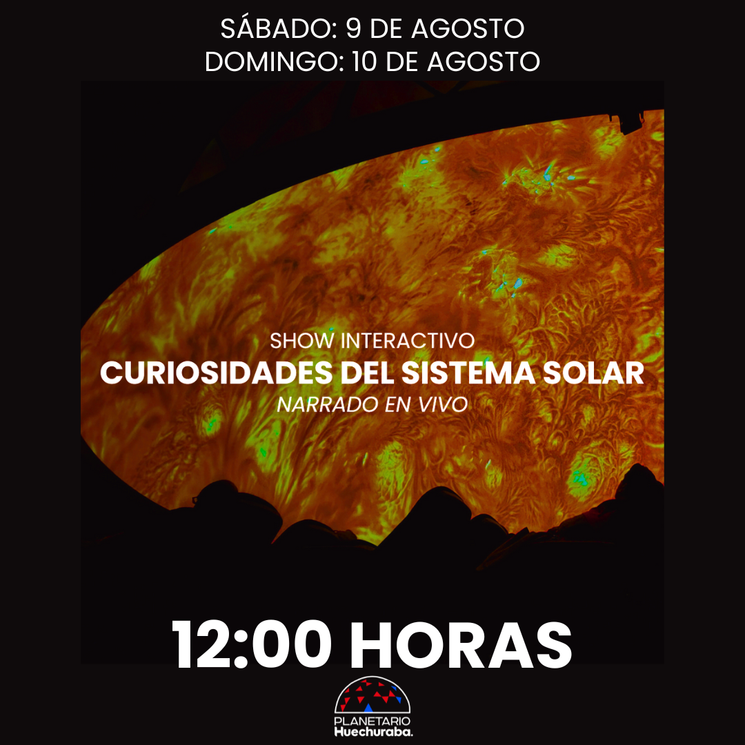 SHOW INTERACTIVO: CURIOSIDADES DEL SISTEMA SOLAR