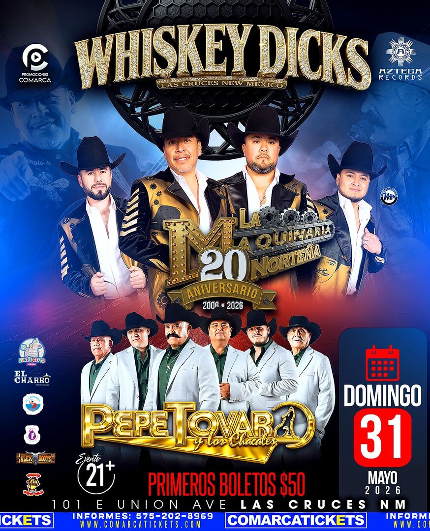 La Maquinaria Norteña-Pepe Tovar-Conjunto Entidad-Whiskey Dicks