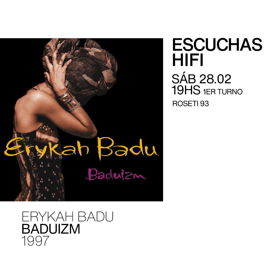 Escuchas HiFI - Baduizm - Erykah Badu (1997)