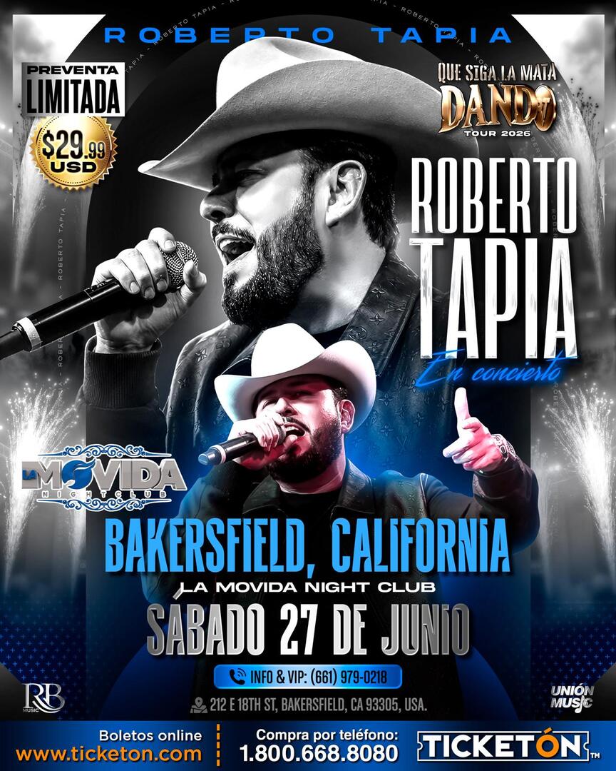 Roberto Tapia en Concierto